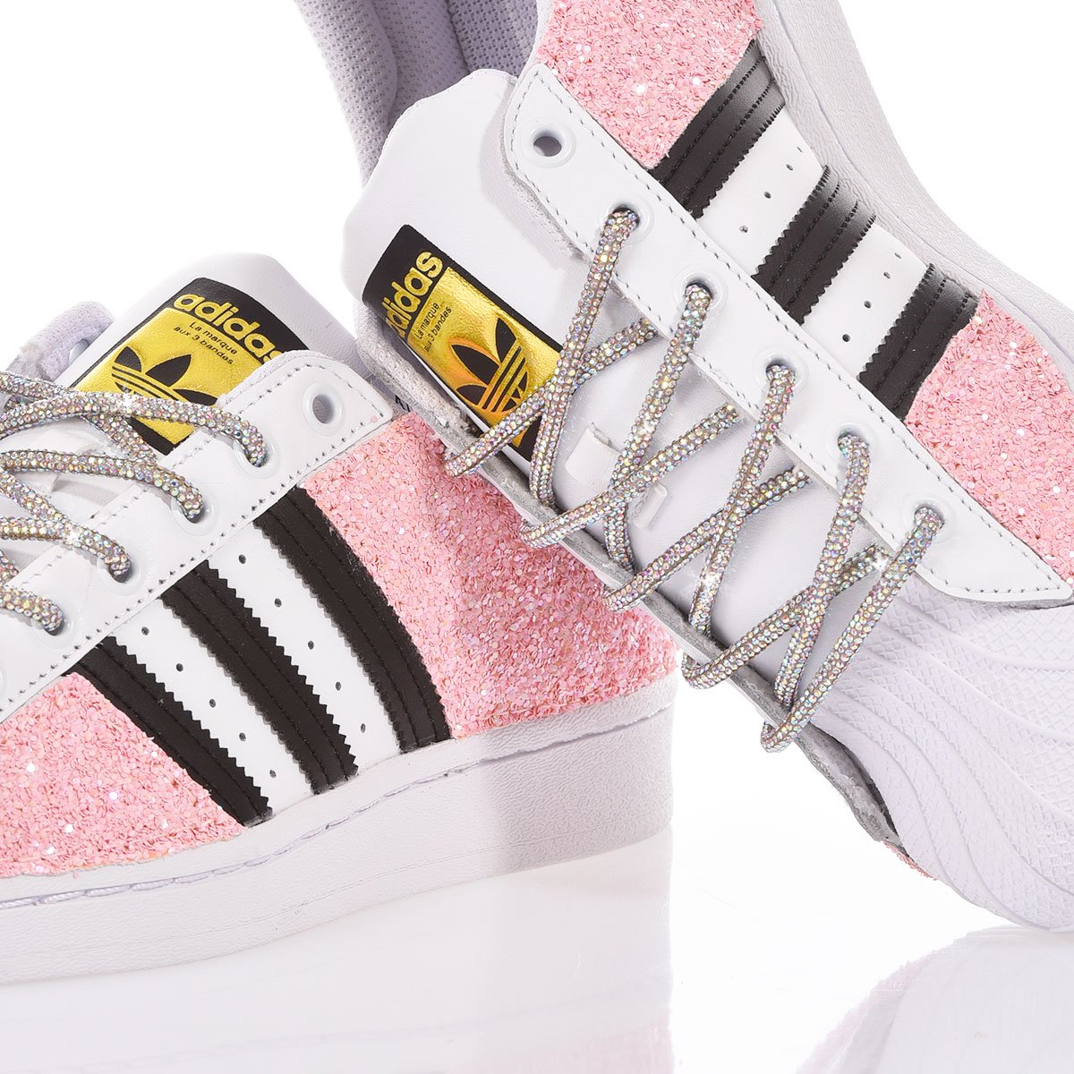 Adidas Superstar Pink Mallow Superstar Glitter