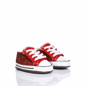 Converse Infant Glitter Red