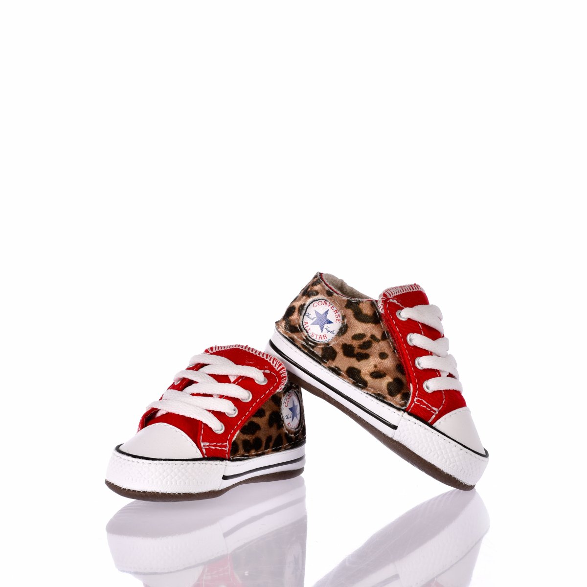 Converse Infant Leo Red  Animalier