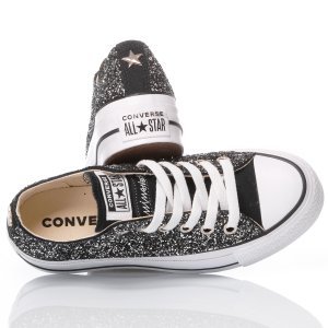 Converse Platform Ox Glitter Black
