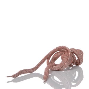 Flat Silver Pink Laces 110 cm