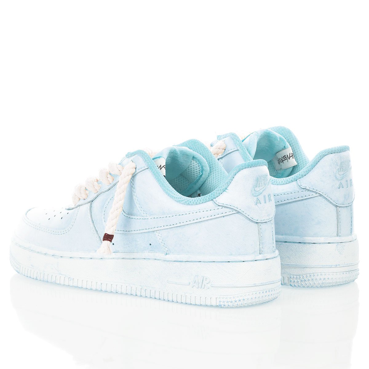 Nike Air Force 1 Dye Teal Air Force 1 Washed-out