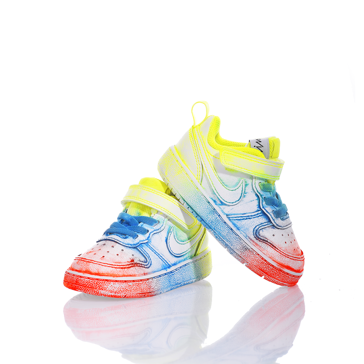 Nike Baby Fluo Mix Court Vision Washed-out