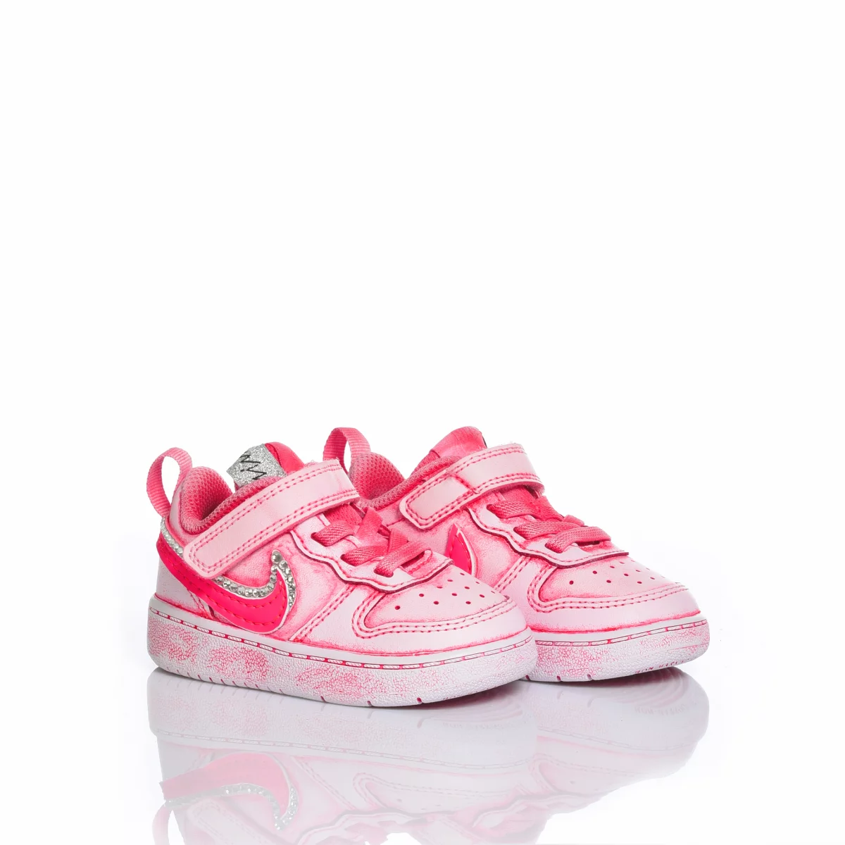 Nike Baby Washed Vanish Court Vision Washed-out, Special, Swarovski