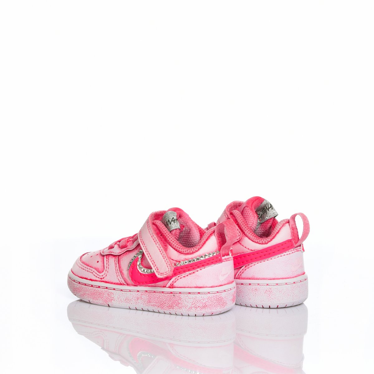 Nike Baby Washed Vanish Court Vision Washed-out, Special, Swarovski