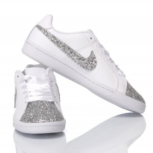 Nike Court Glitter Silver