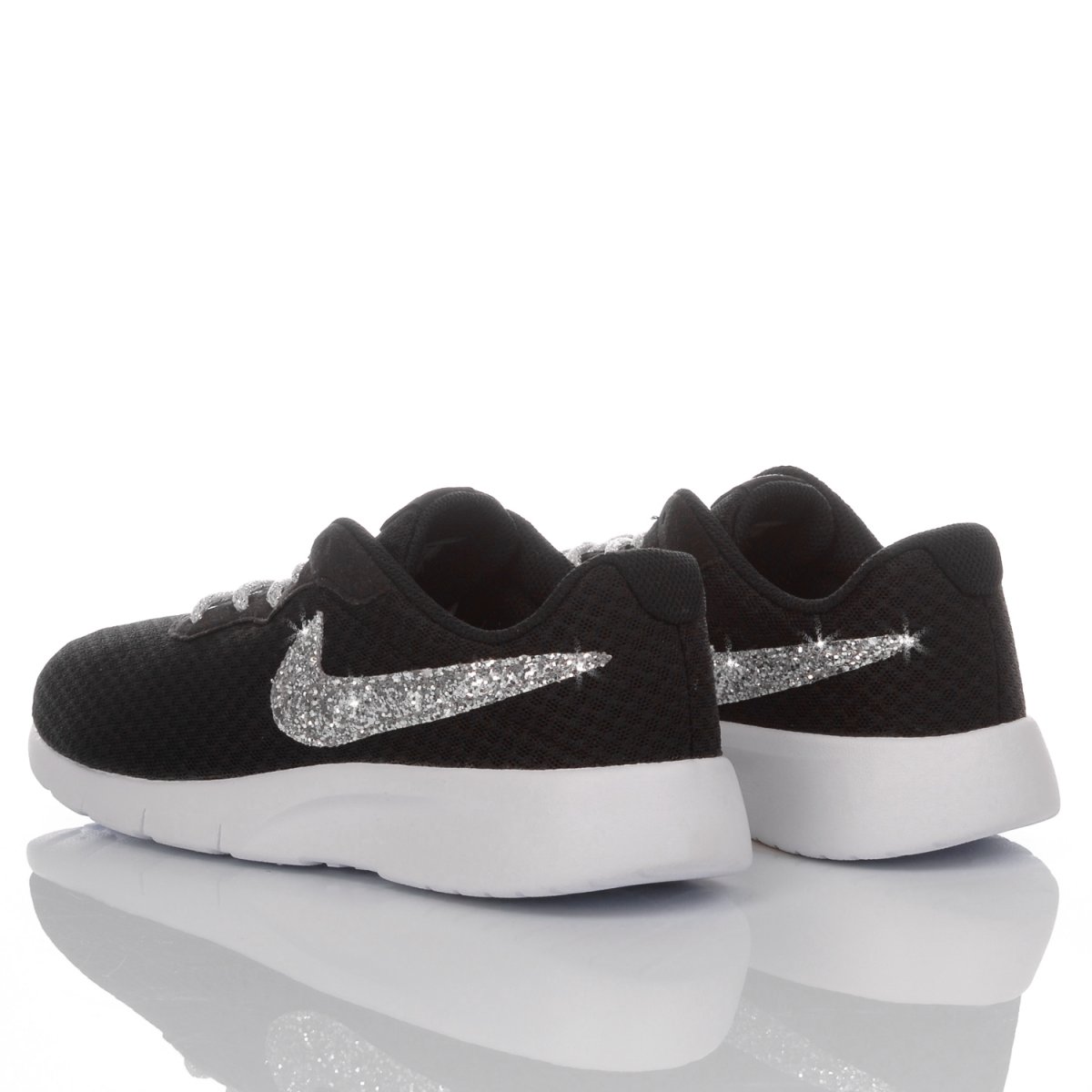 Nike Run Black Silver  Glitter
